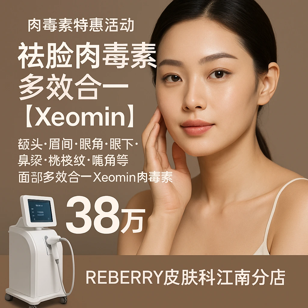 祛脸肉毒素 多效合一【Xeomin】