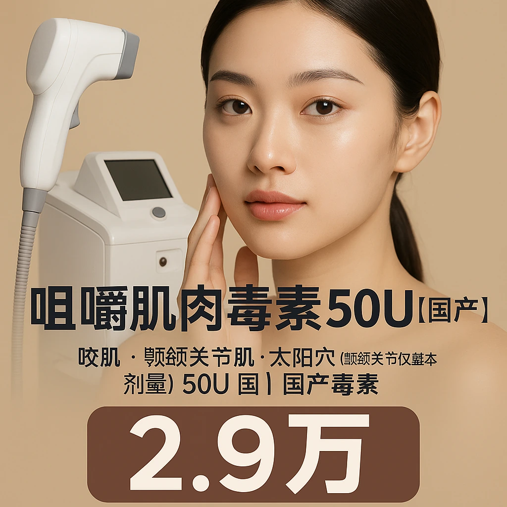 咀嚼肌肉毒素50U【国产】