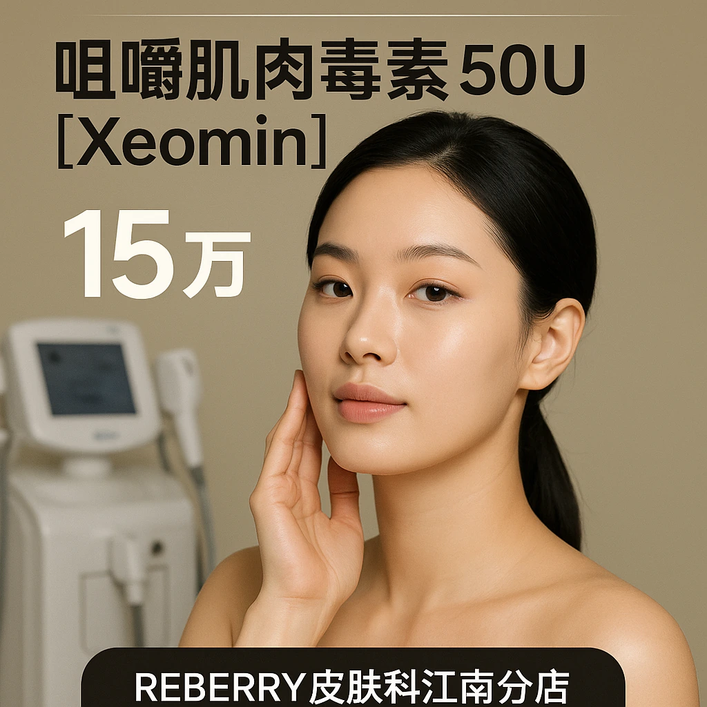 咀嚼肌肉毒素50U【Xeomin】
