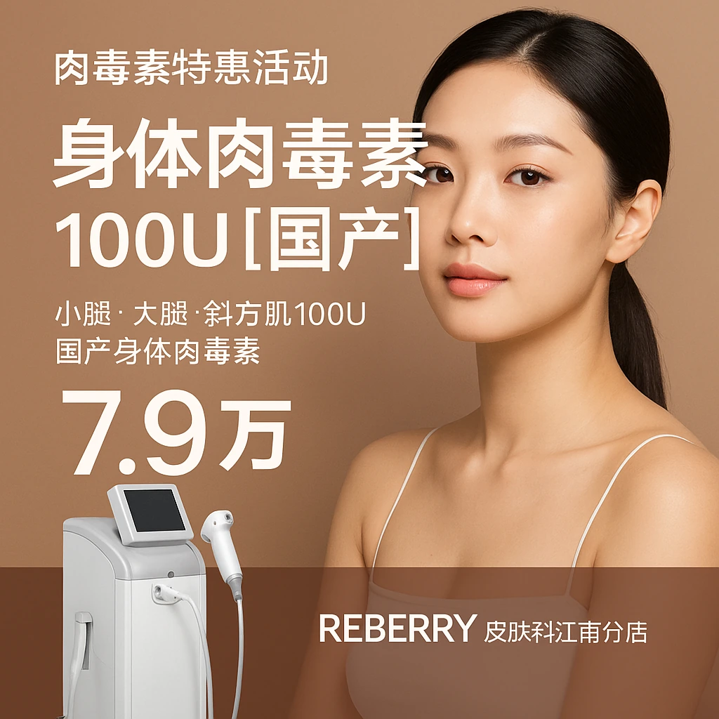 身体肉毒素100U【国产】