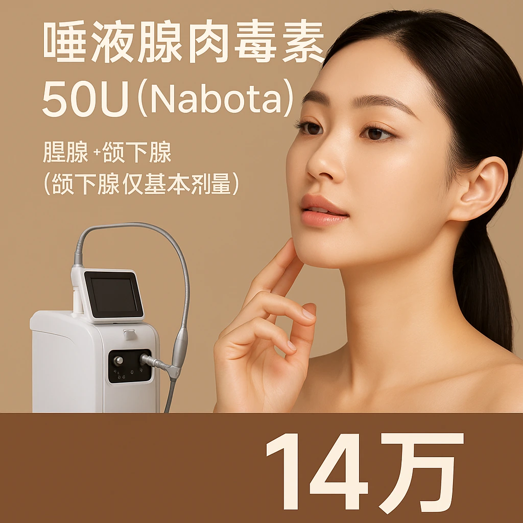唾液腺肉毒素50U【Nabota】