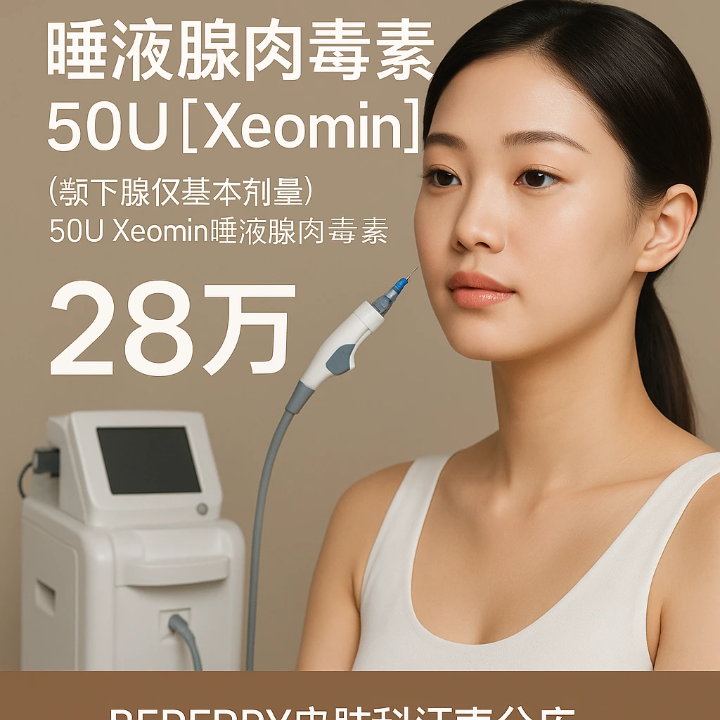 唾液腺肉毒素50U【Xeomin】