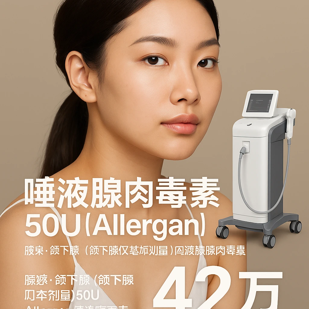 唾液腺肉毒素50U【Allergan】
