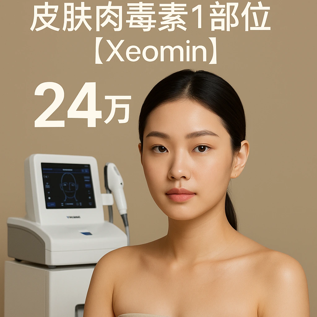 皮肤肉毒素1部位【Xeomin】
