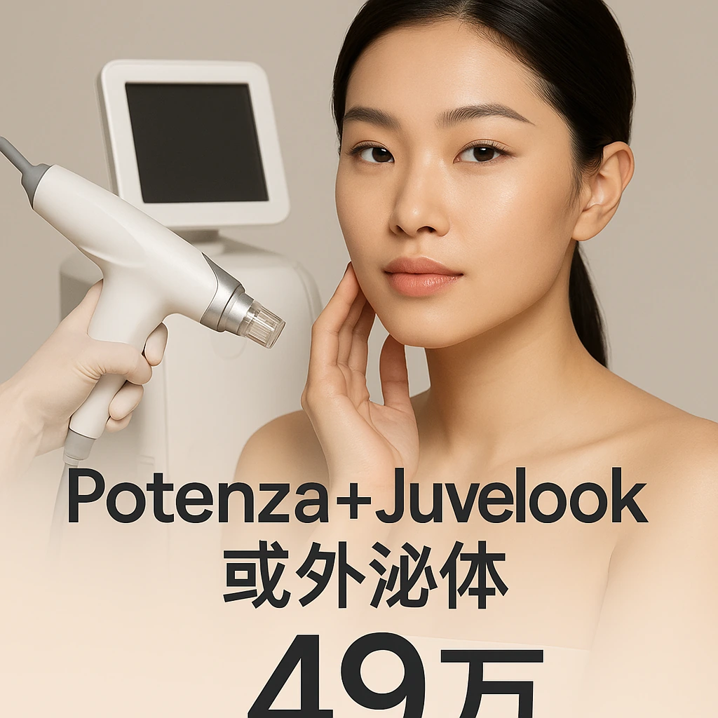 Potenza+Juvelook或外泌体