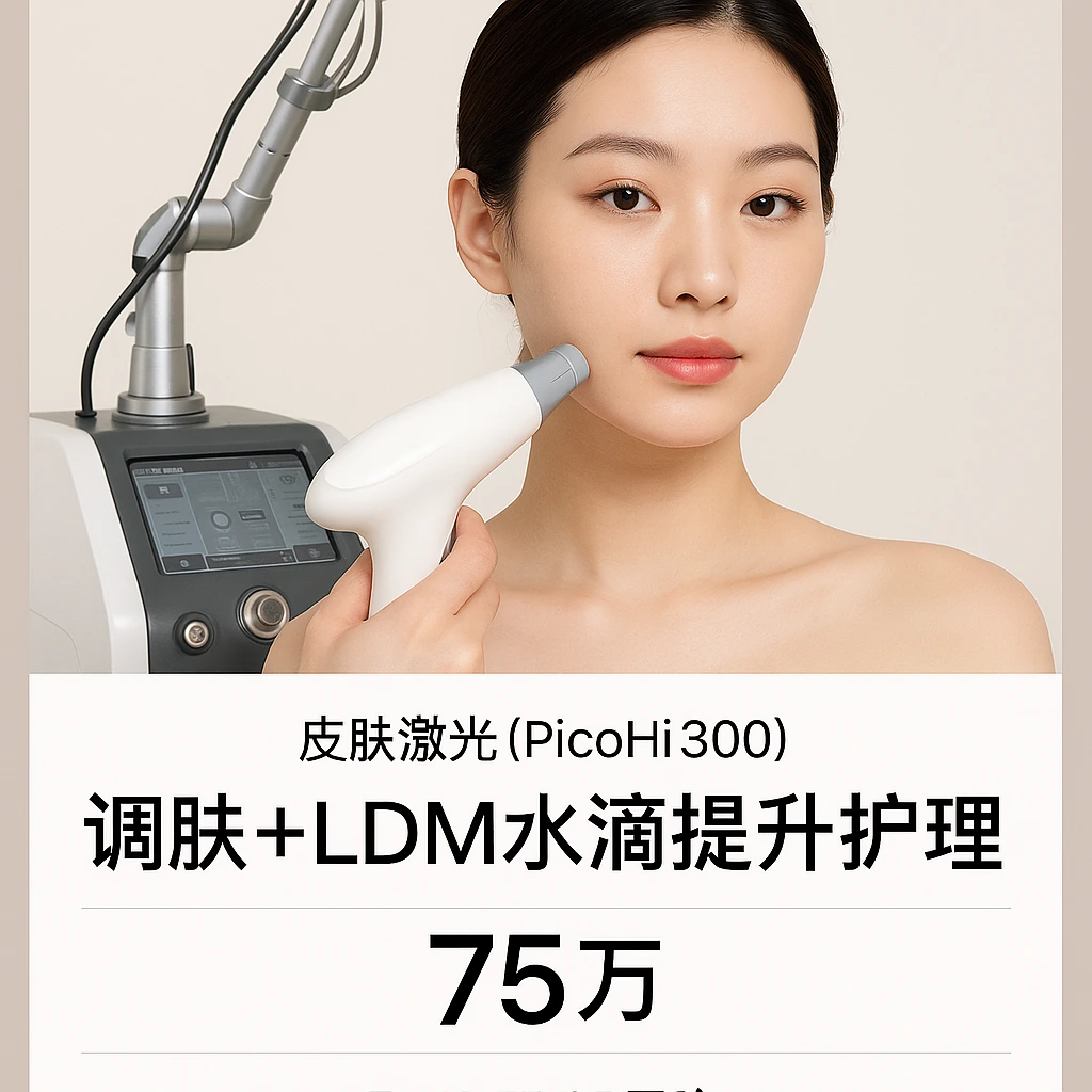 调肤+LDM水滴提升护理