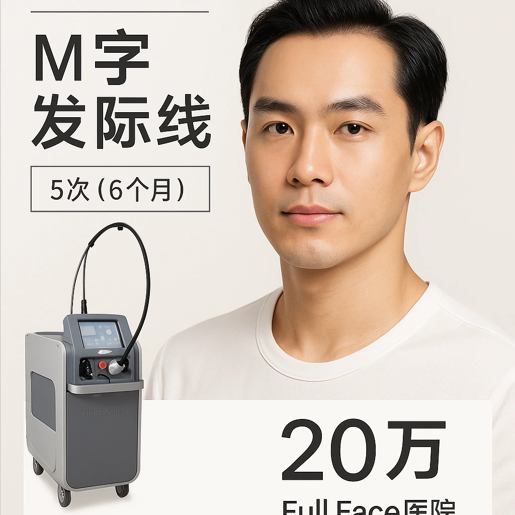 【男性】M字发际线