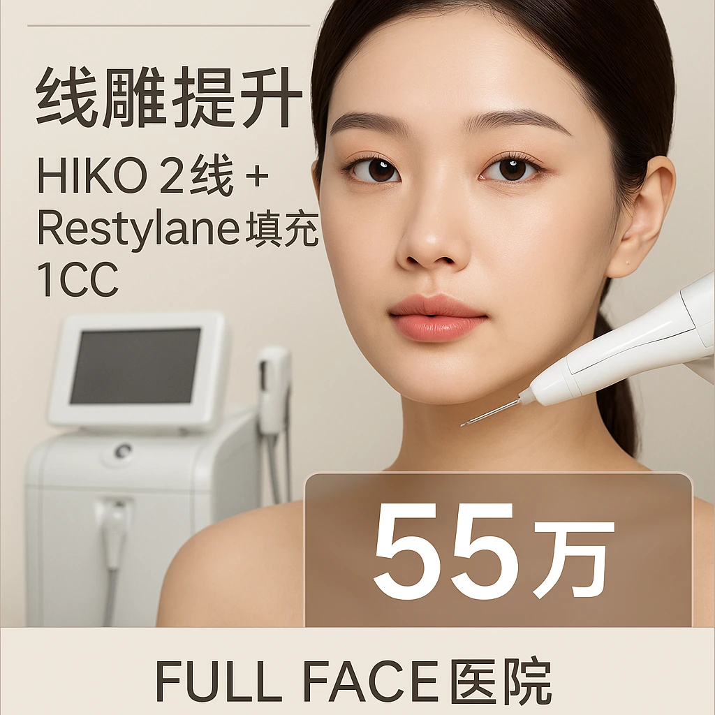 HIKO 2线+Restylane填充1CC