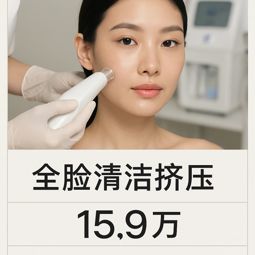 全脸清洁挤压