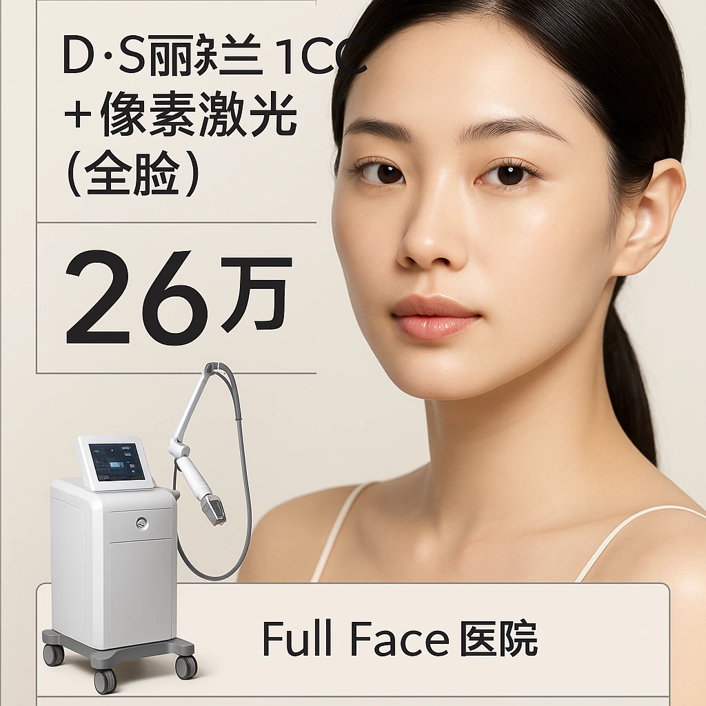 D. S丽珠兰1CC+像素激光（全脸）