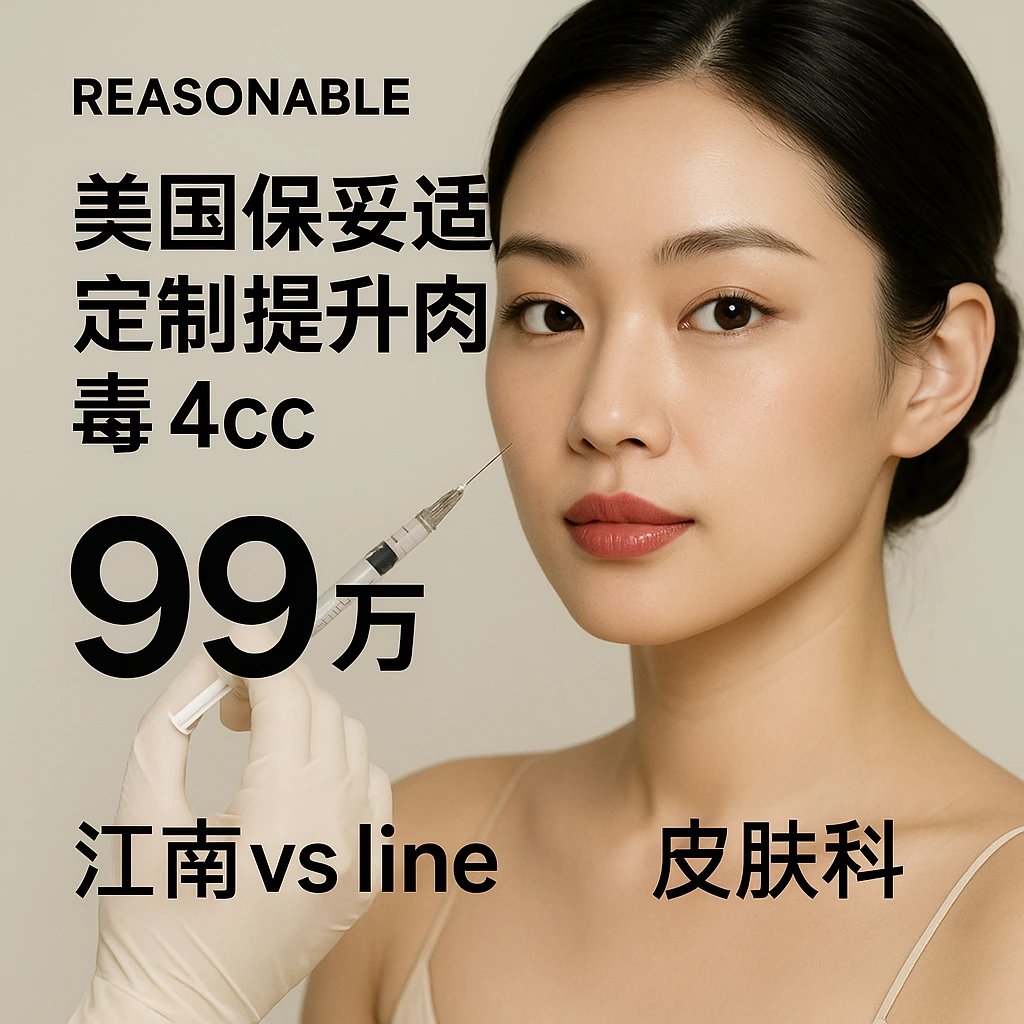 美国保妥适定制提升肉毒 4cc