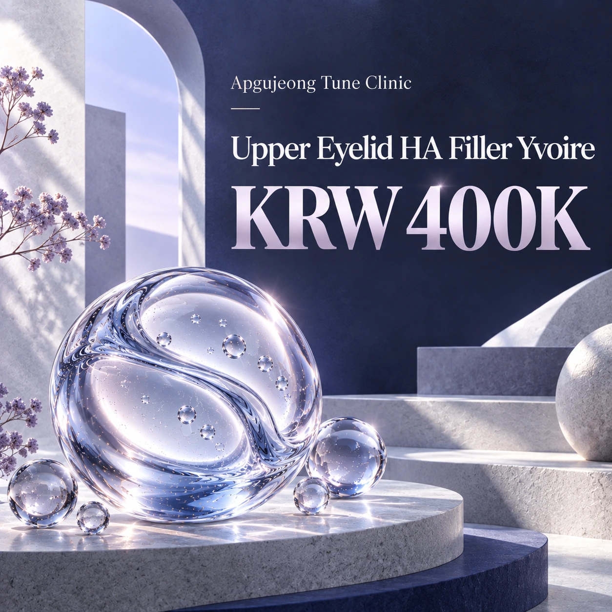 Upper Eyelid HA Filler Yvoire