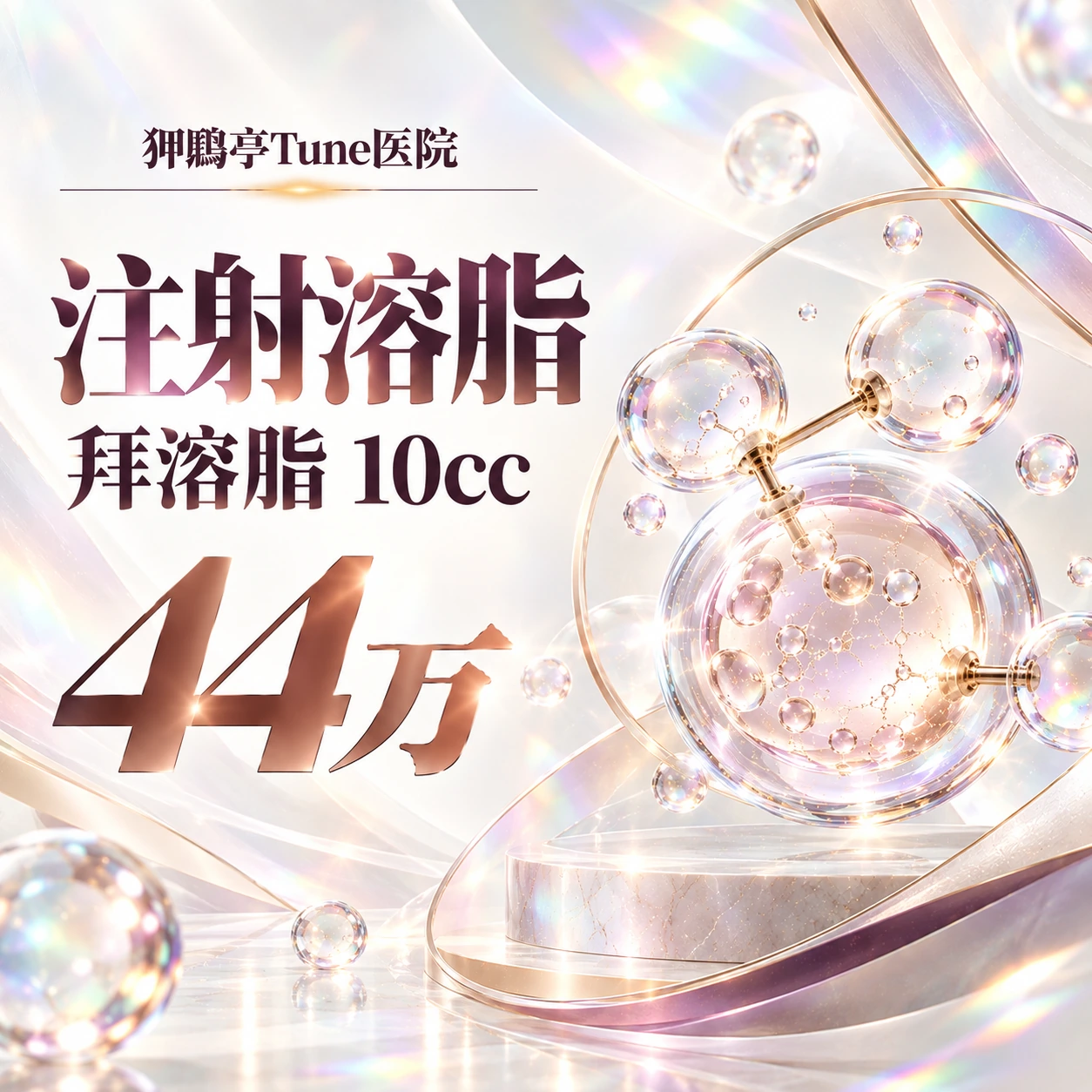 注射溶脂 拜溶脂 10cc