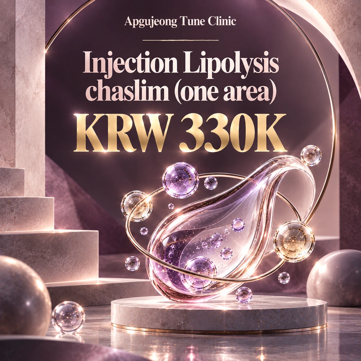 Injection Lipolysis chaslim (one area)