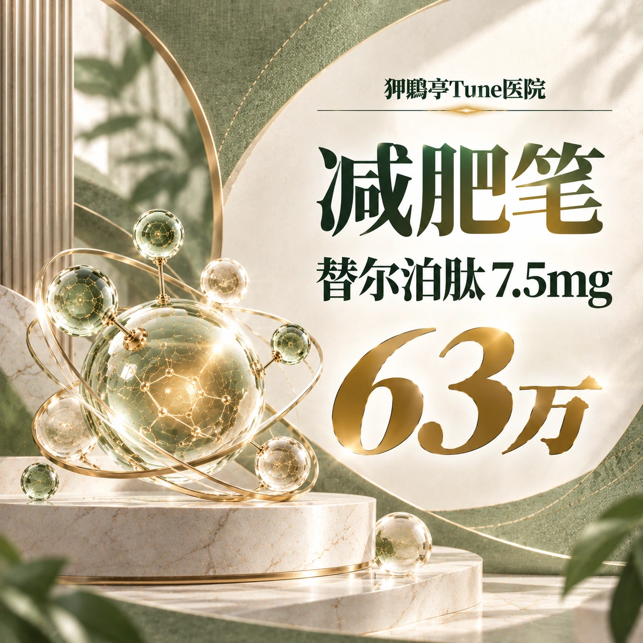 减肥笔 替尔泊肽 7.5mg