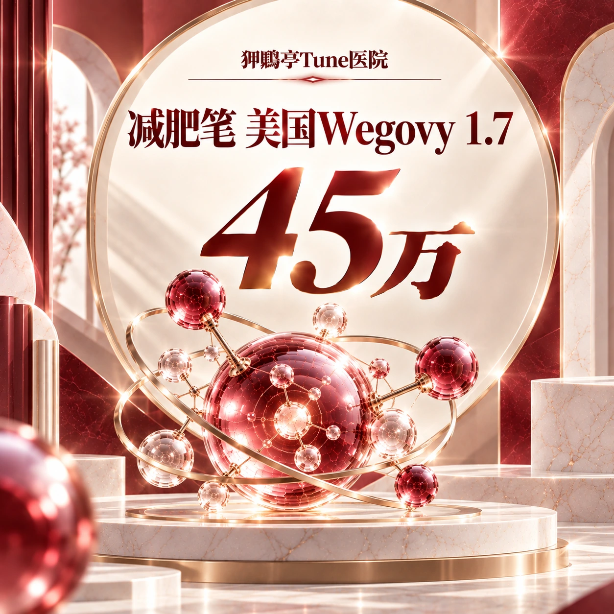 减肥笔 美国Wegovy 1.7