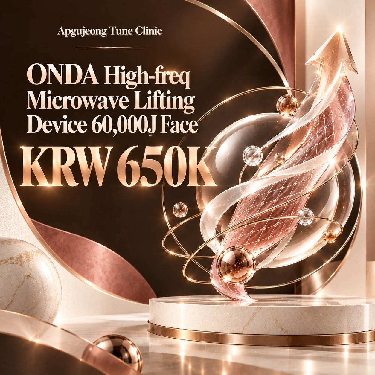 ONDA High-freq Microwave Lifting Device 60,000J Face