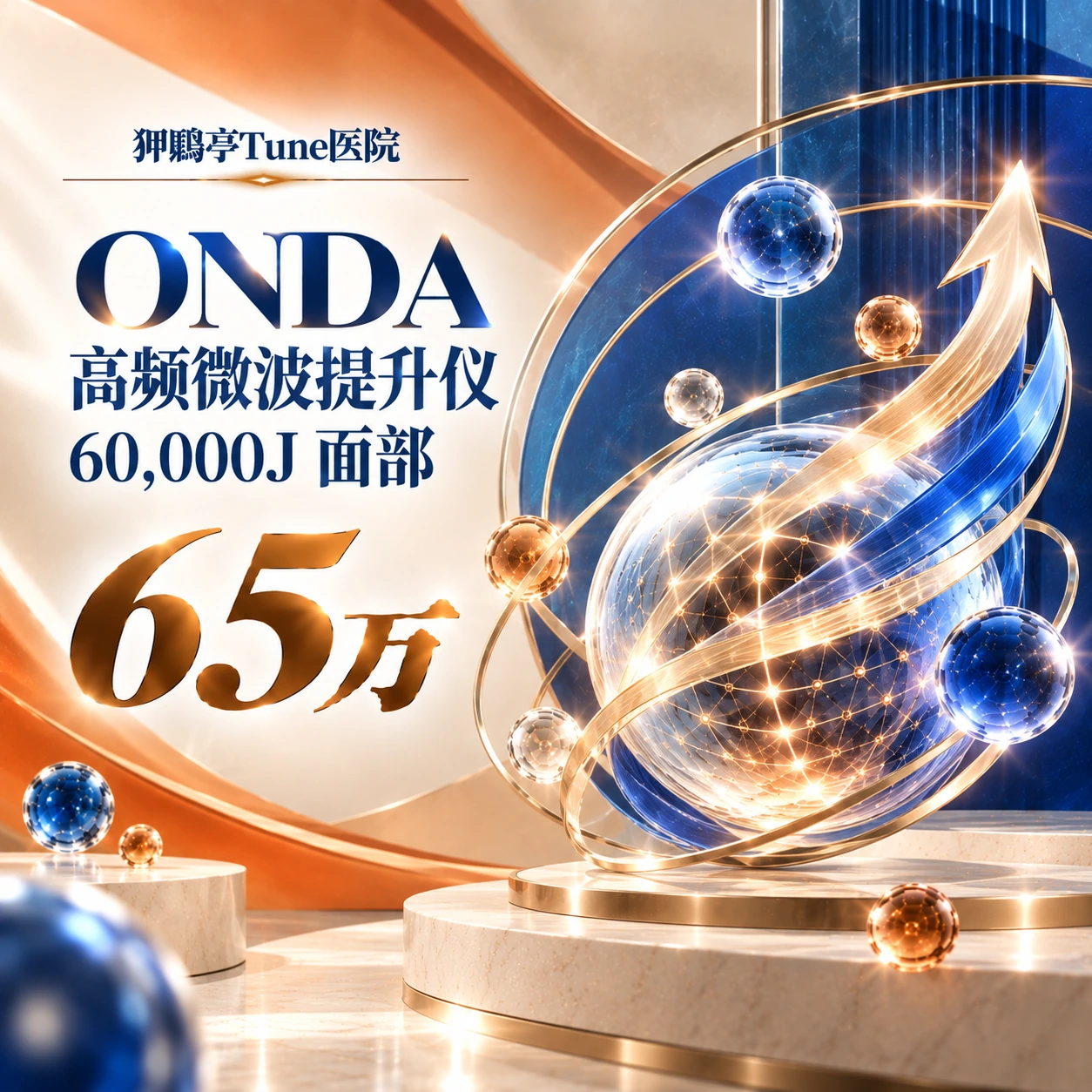 ONDA 高频微波提升仪 60,000J 面部