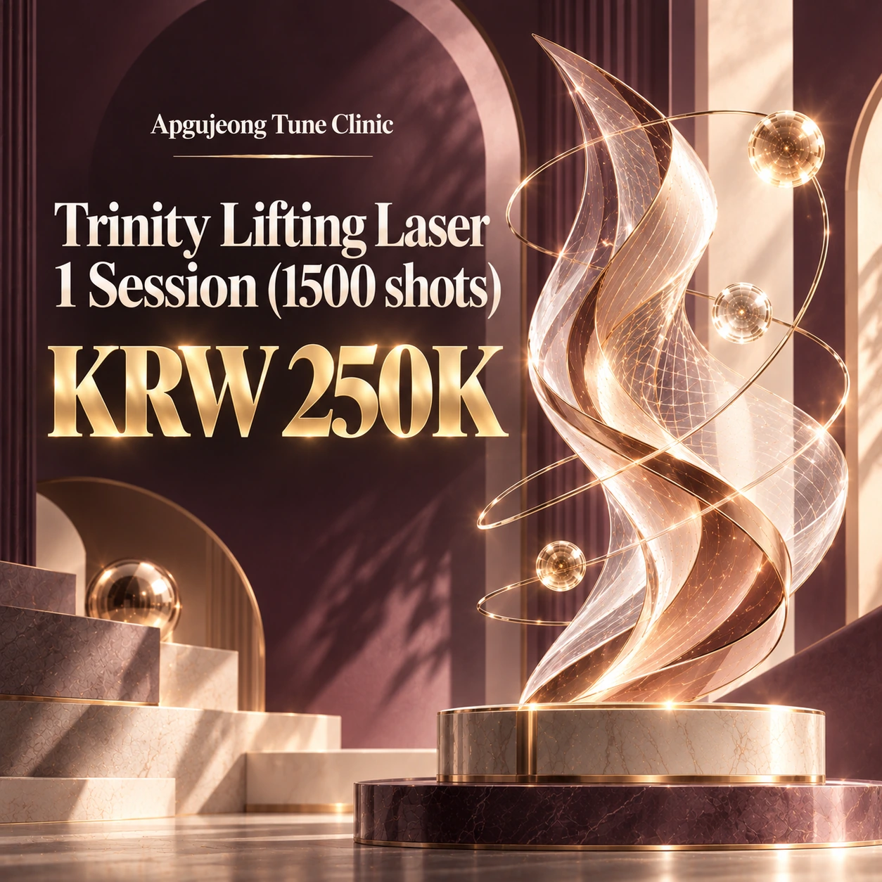 Trinity Lifting Laser 1 Session (1500 shots)