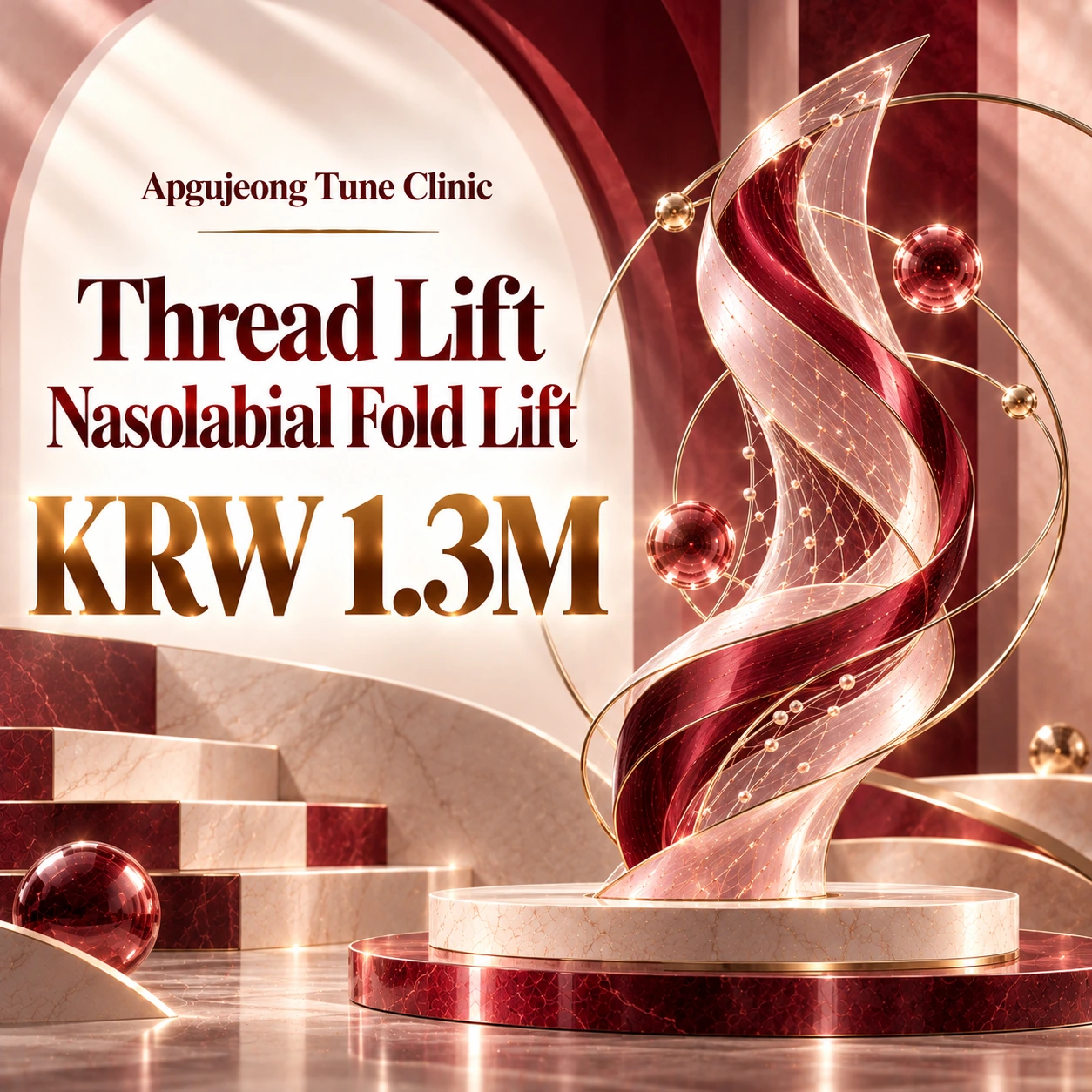 Thread Lift Nasolabial Fold Lift