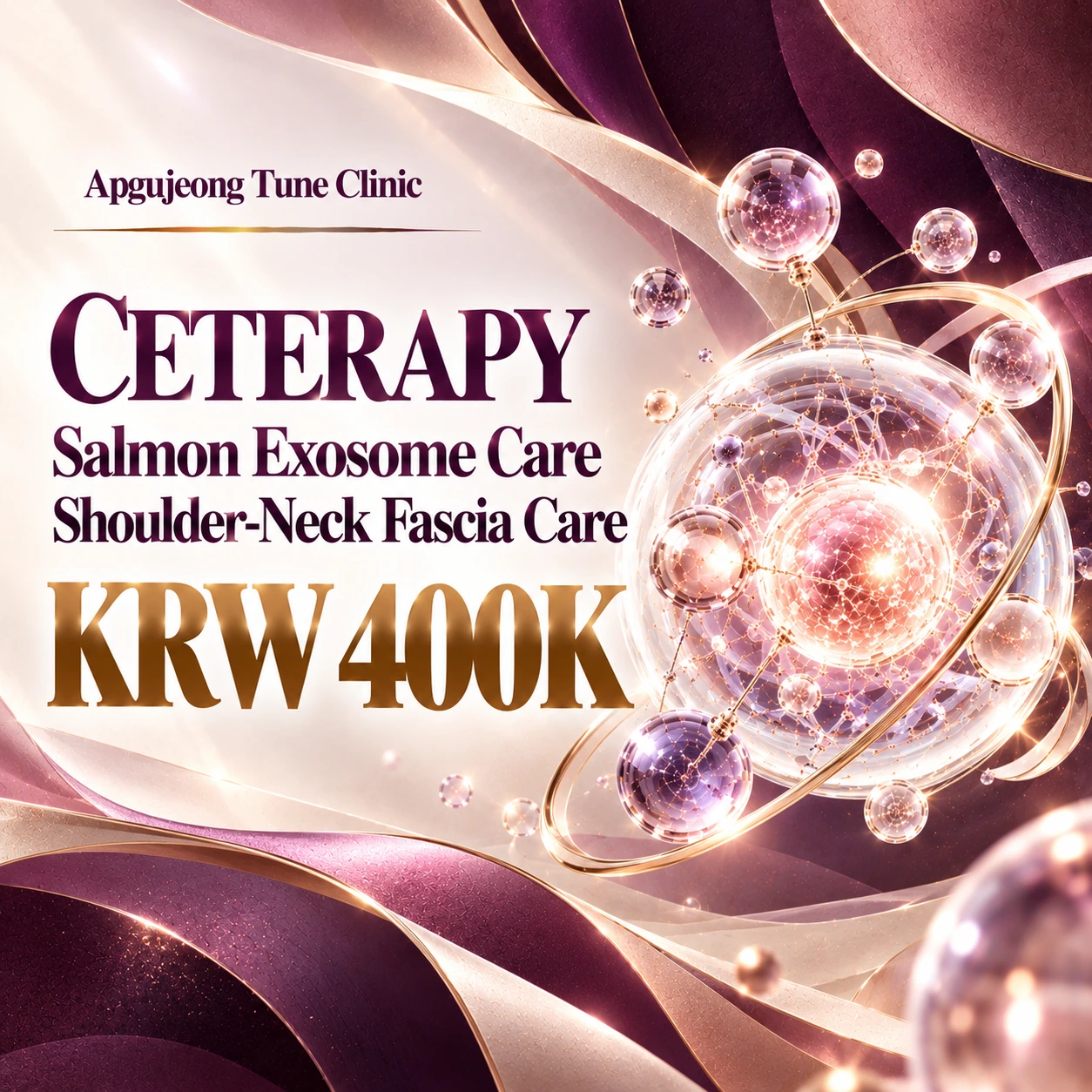 CETERAPY Salmon Exosome Care Shoulder-Neck Fascia Care