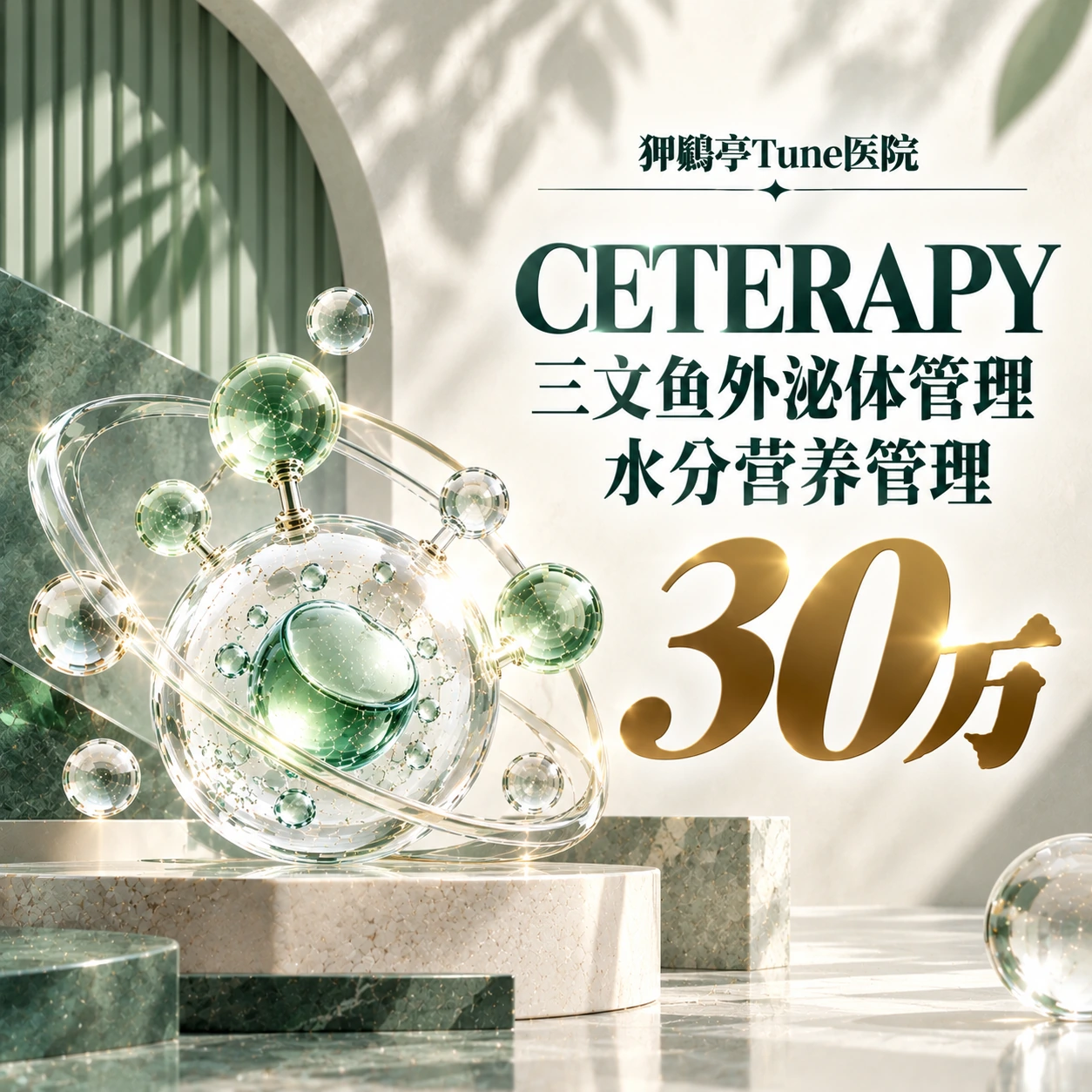 CETERAPY 三文鱼外泌体管理 水分营养管理