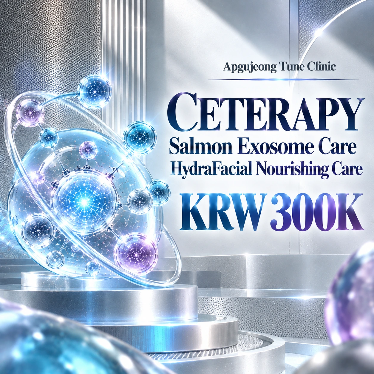 CETERAPY Salmon Exosome Care HydraFacial Nourishing Care