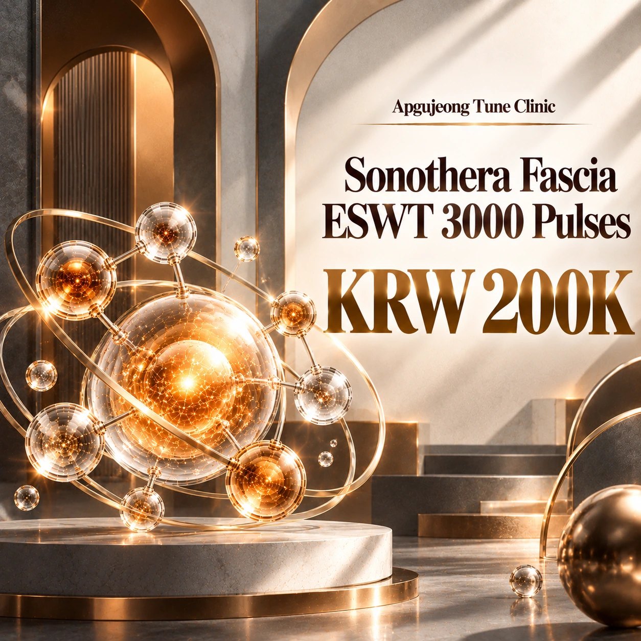 Sonothera Fascia ESWT 3000 Pulses