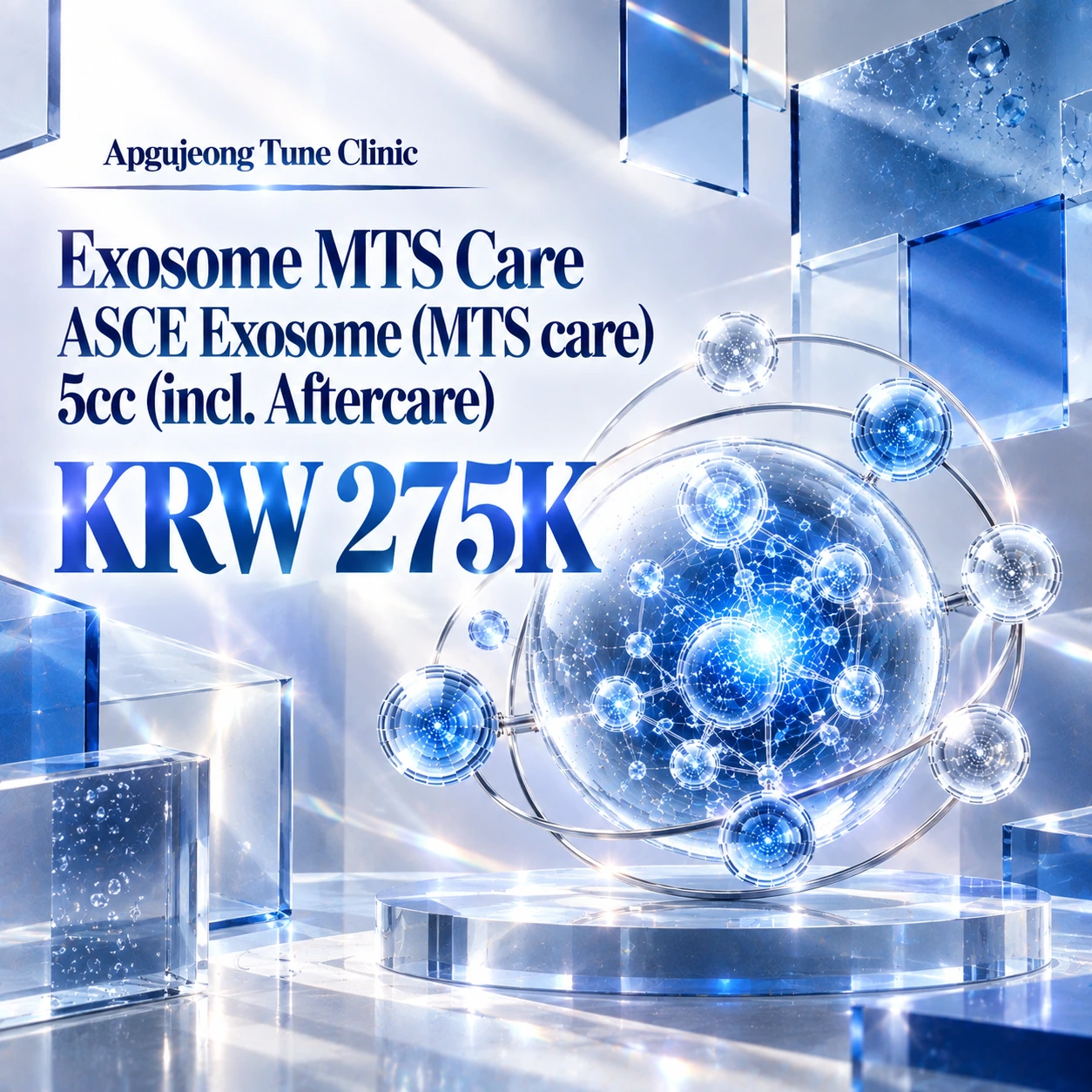 Exosome MTS Care ASCE Exosome (MTS care) 5cc (incl. Aftercare)