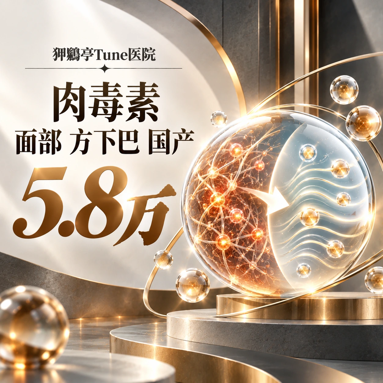 肉毒素 面部 方下巴 国产