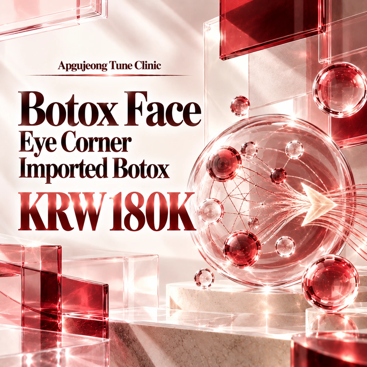 Botox Face Eye Corner Imported Botox