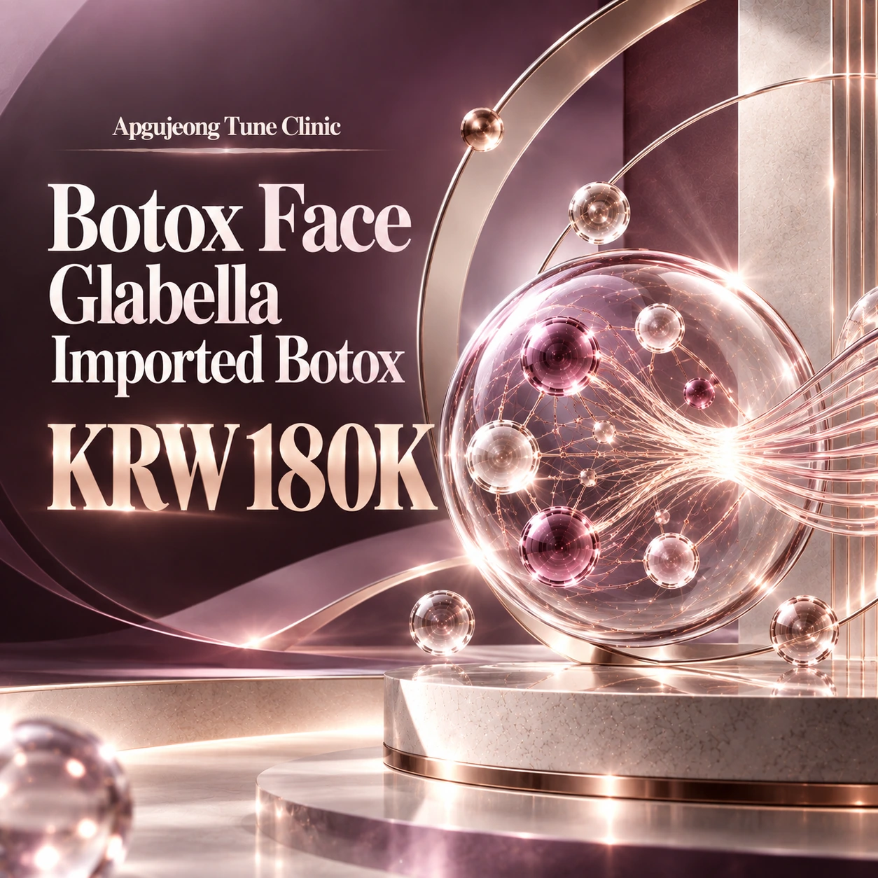 Botox Face Glabella Imported Botox