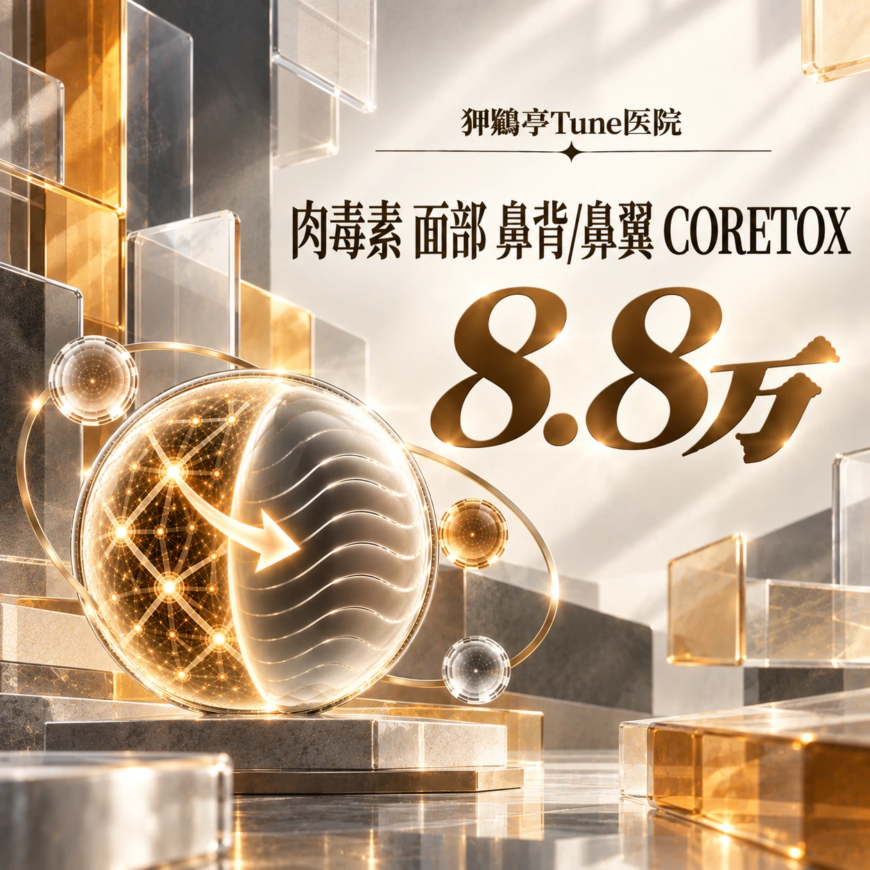 肉毒素 面部 鼻背/鼻翼 CORETOX
