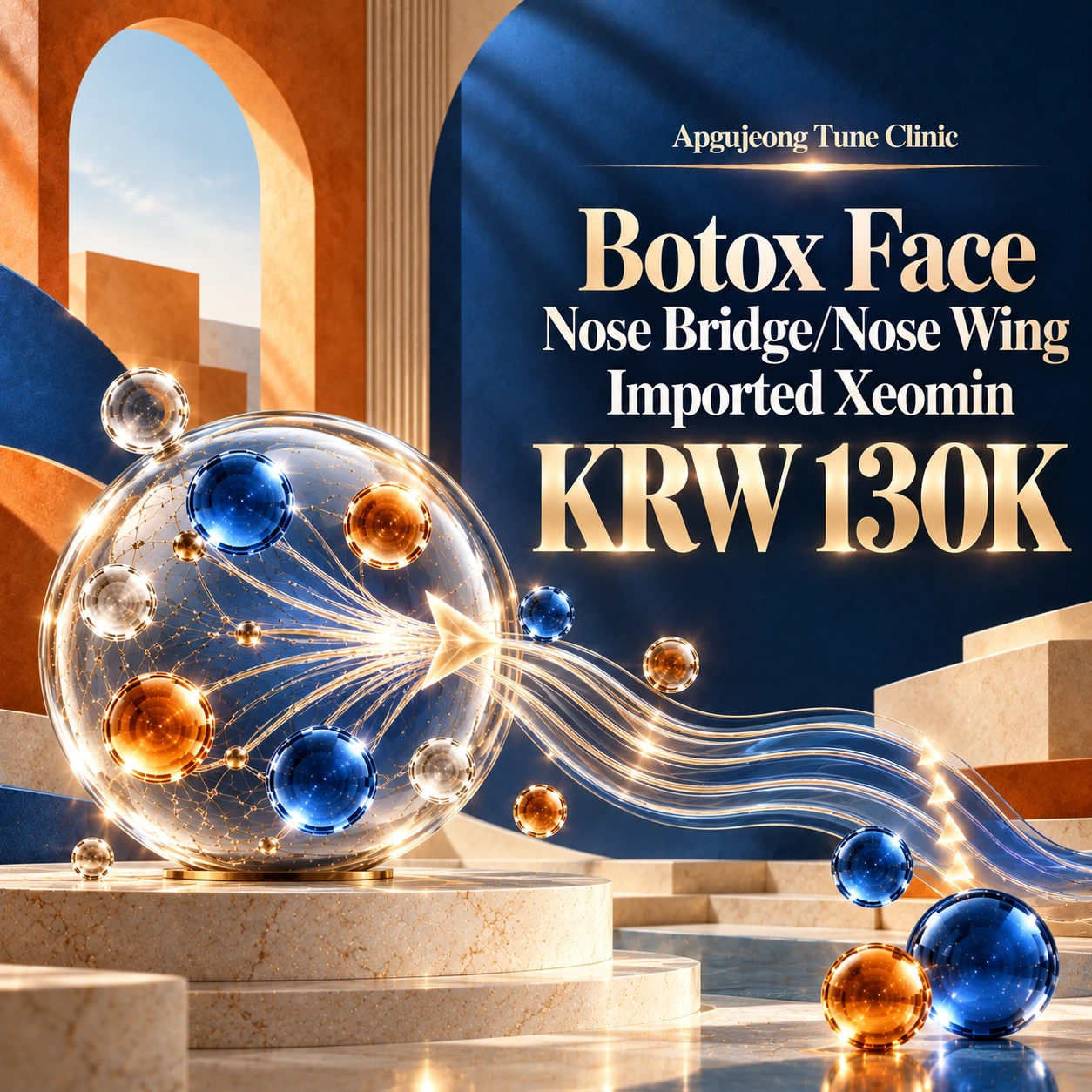 Botox Face Nose Bridge/Nose Wing Imported Xeomin