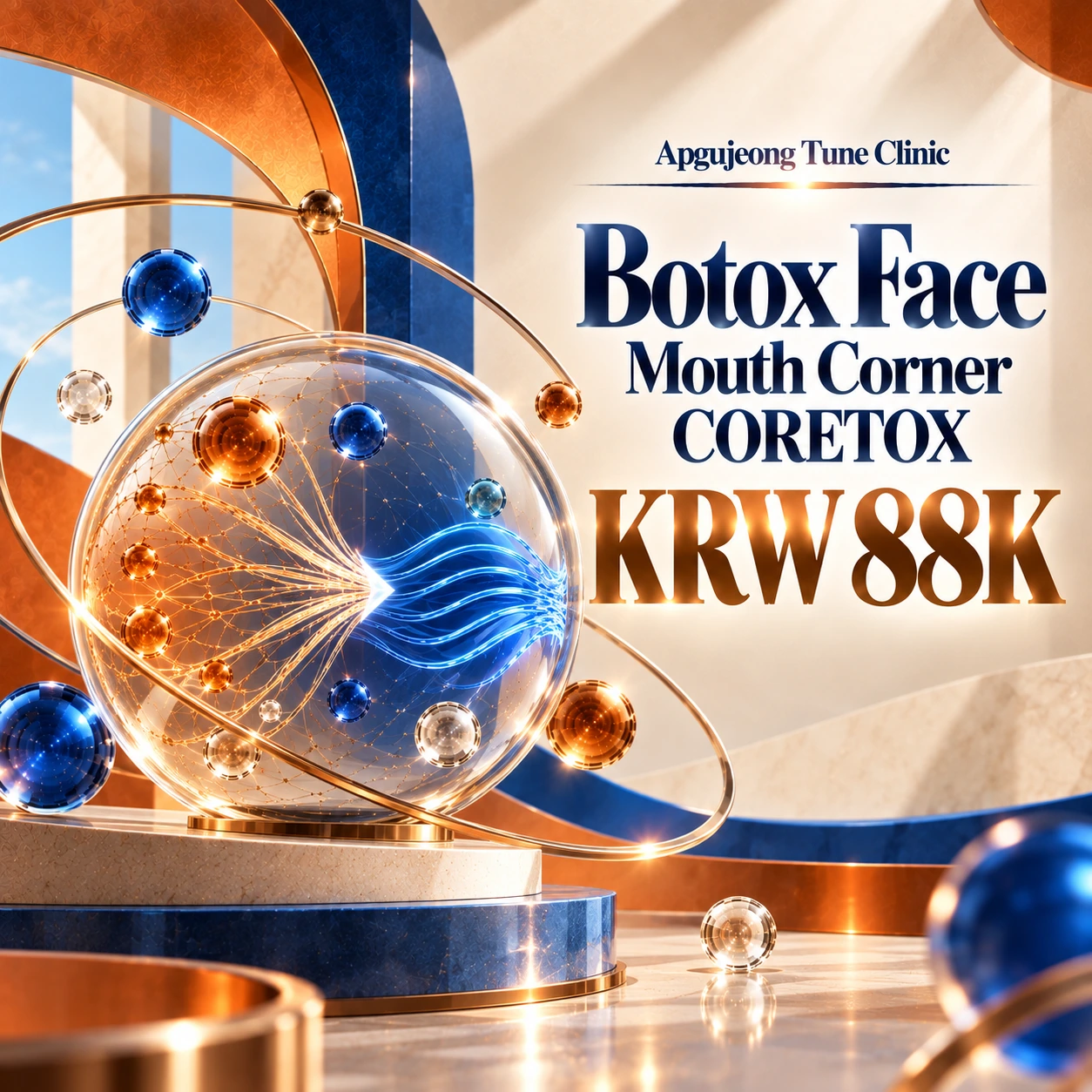 Botox Face Mouth Corner CORETOX