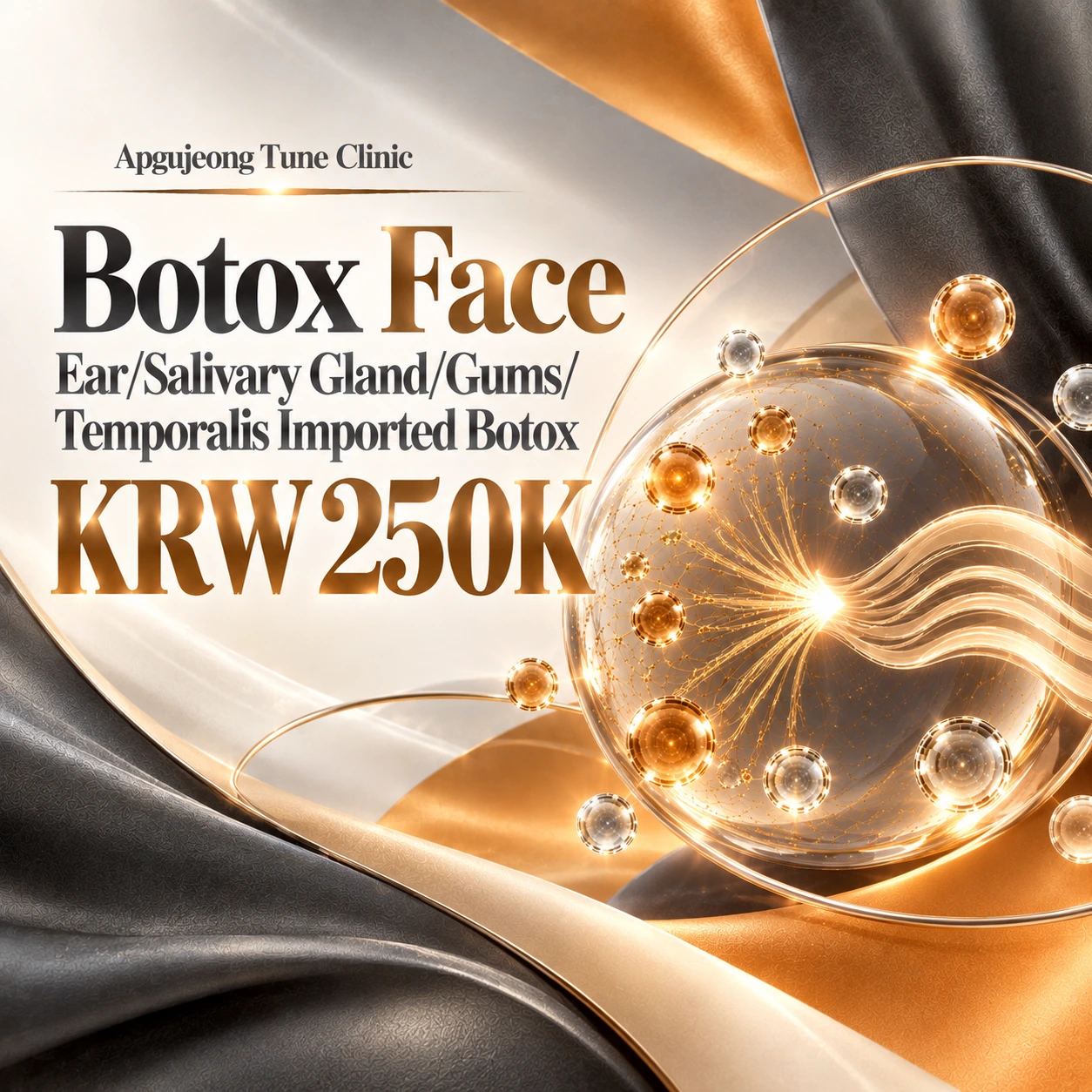 Botox Face Ear/Salivary Gland/Gums/Temporalis Imported Botox