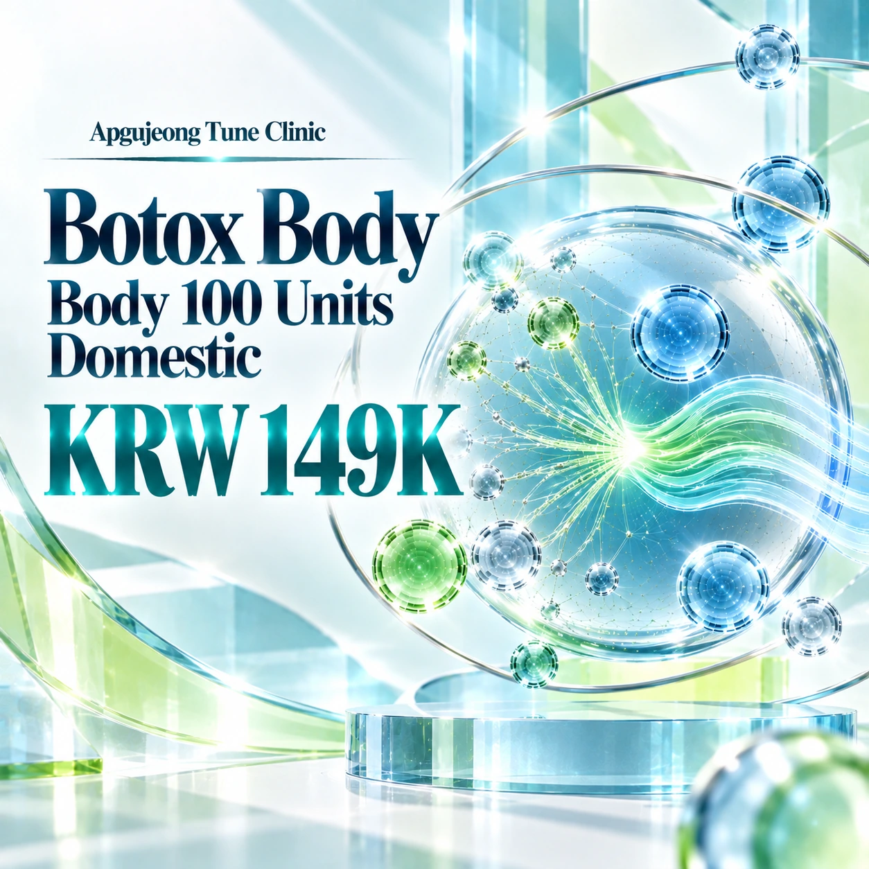 Botox Body Body 100 Units Domestic