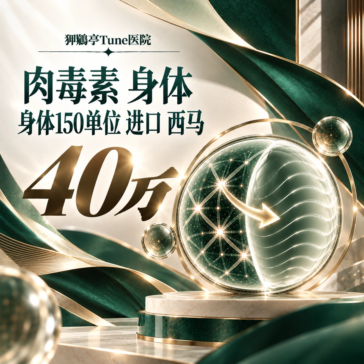 肉毒素 身体 身体150单位 进口 西马