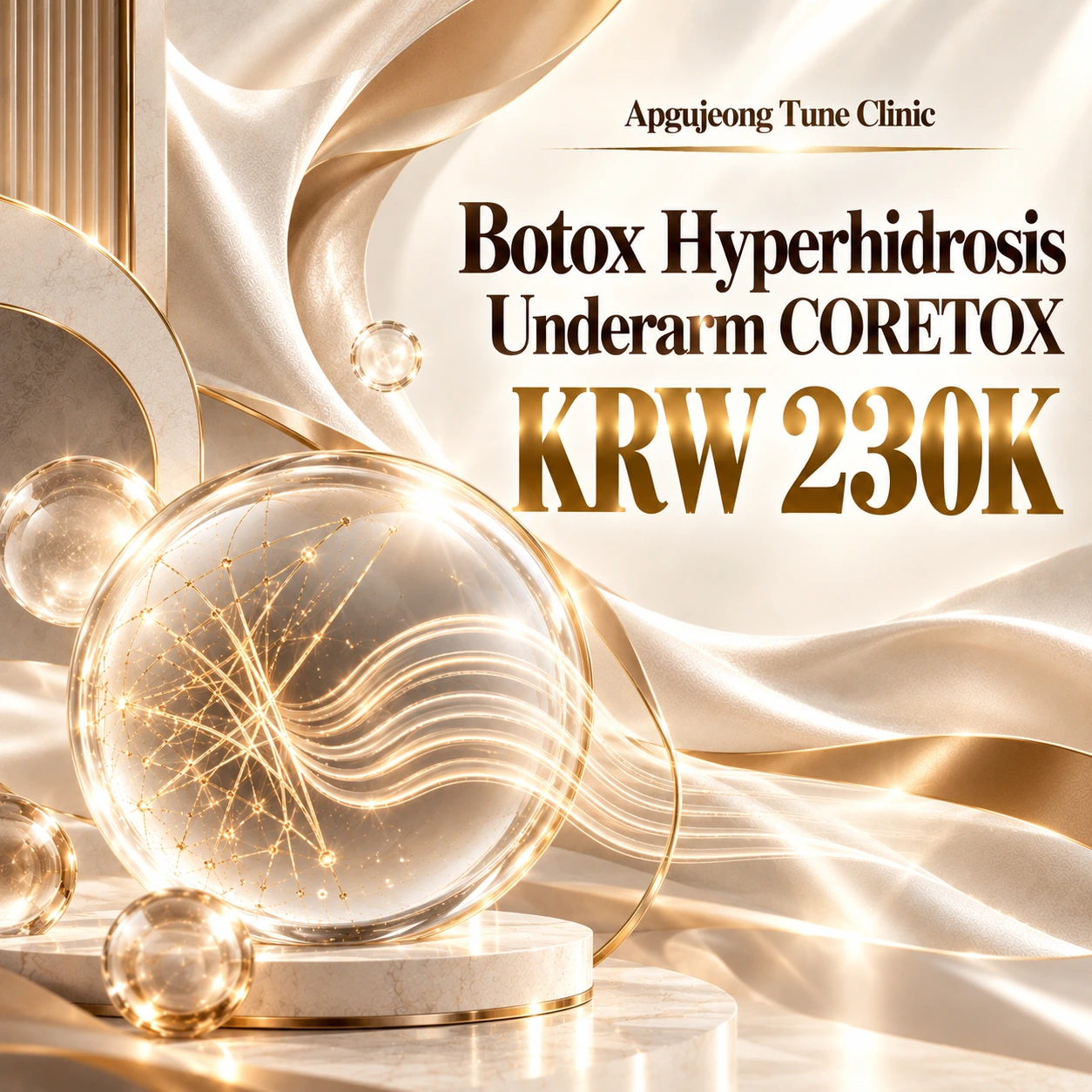 Botox Hyperhidrosis Underarm CORETOX