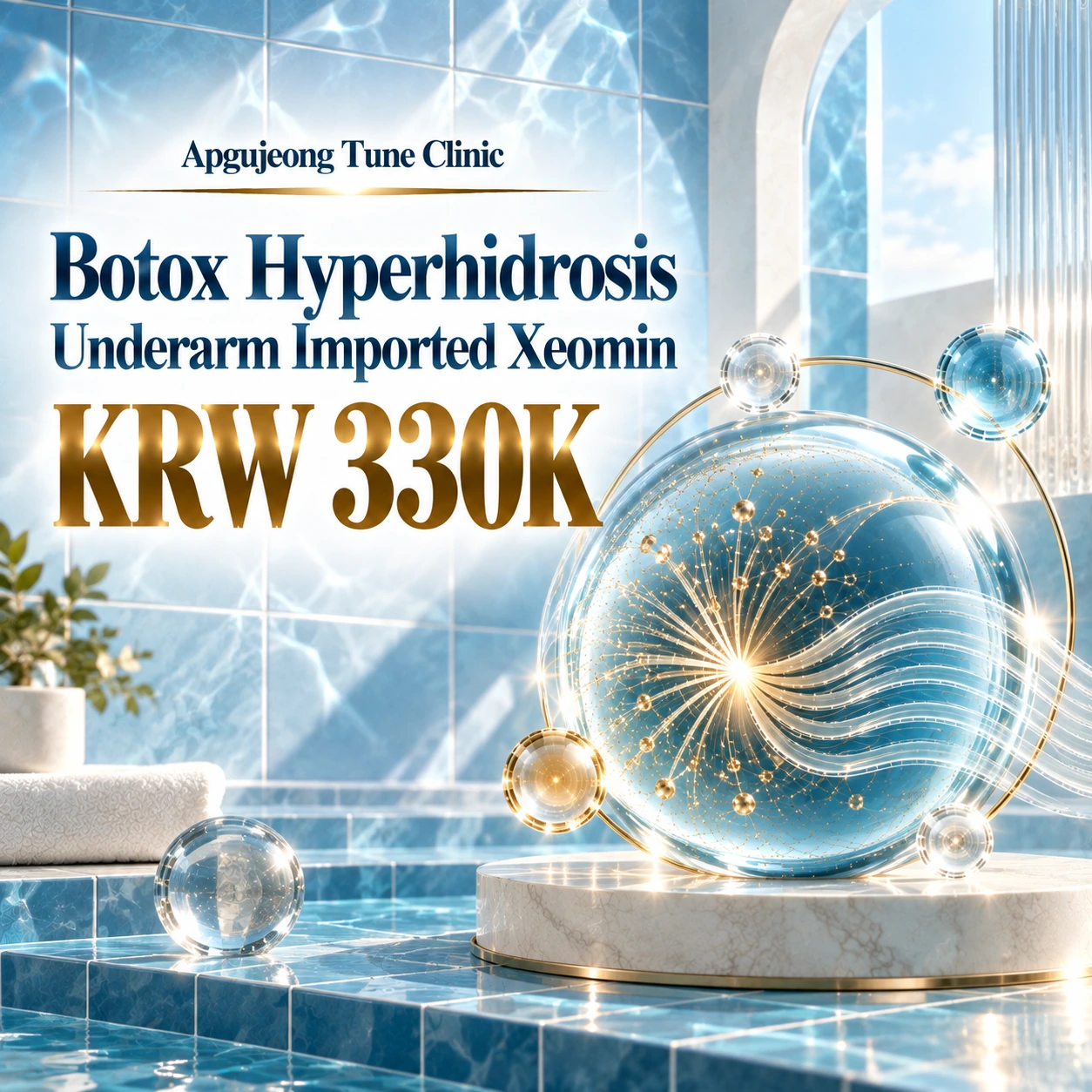 Botox Hyperhidrosis Underarm Imported Xeomin