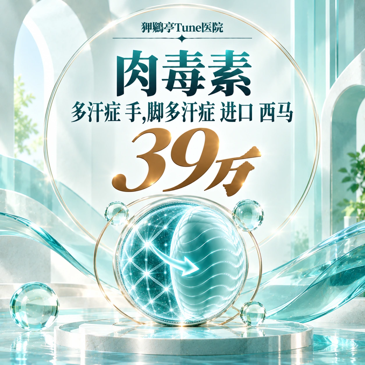 肉毒素 多汗症 手,脚多汗症 进口 西马