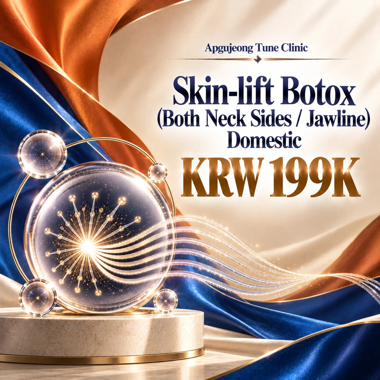Skin-lift Botox (Both Neck Sides / Jawline) Domestic