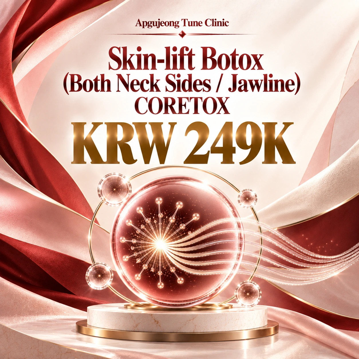 Skin-lift Botox (Both Neck Sides / Jawline) CORETOX