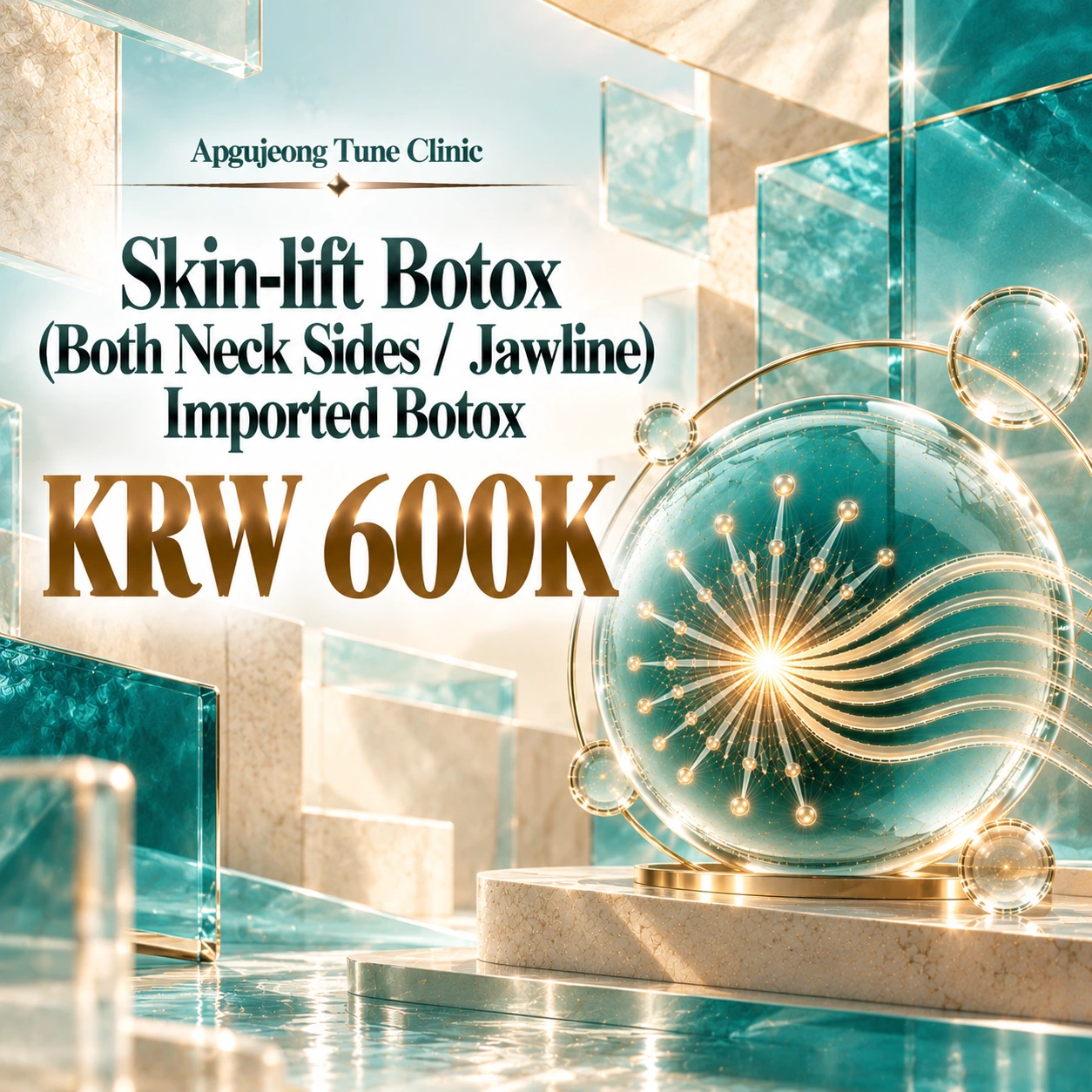 Skin-lift Botox (Both Neck Sides / Jawline) Imported Botox