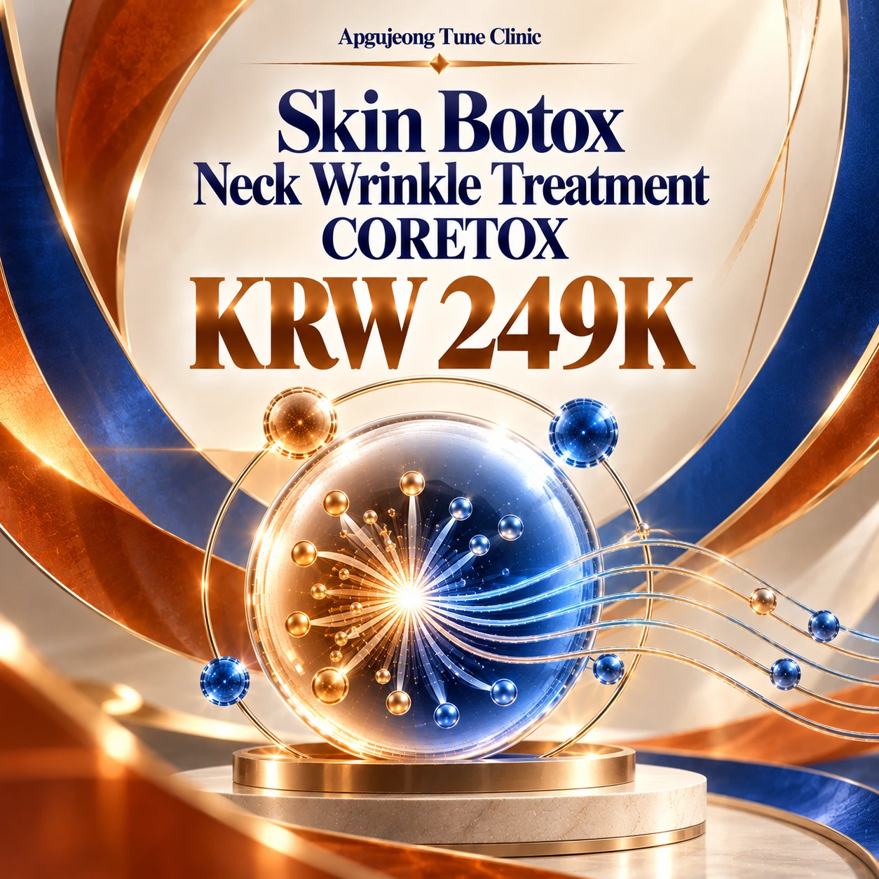 Skin Botox Neck Wrinkle Treatment CORETOX