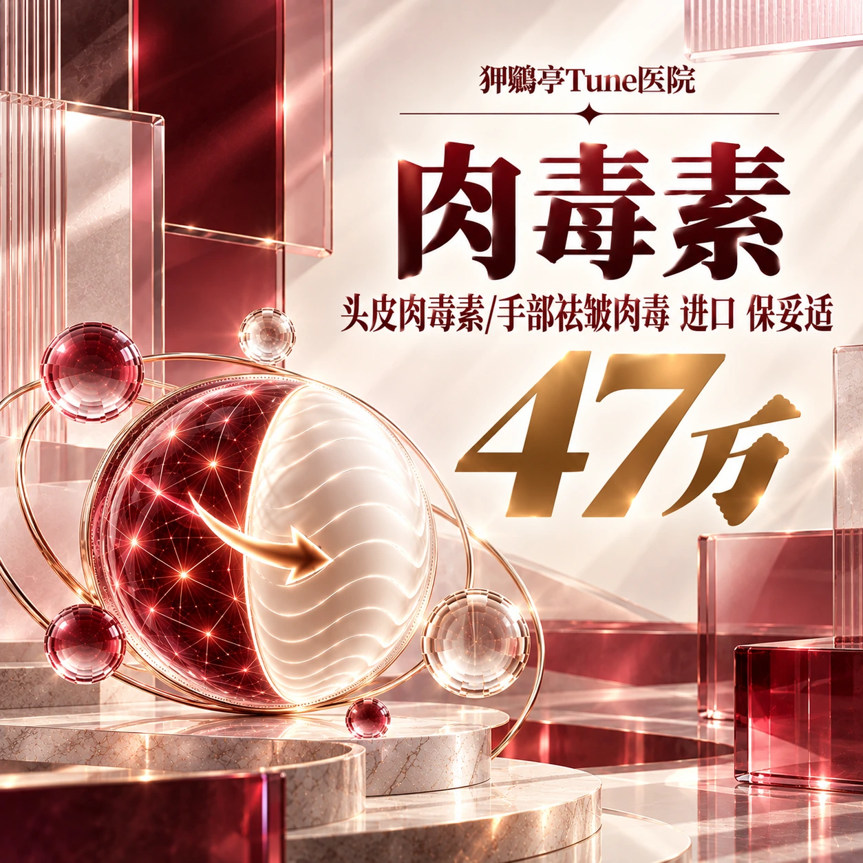 头皮肉毒素/手部祛皱肉毒 进口 保妥适