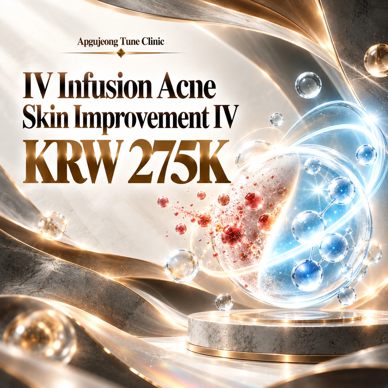 IV Infusion Acne Skin Improvement IV