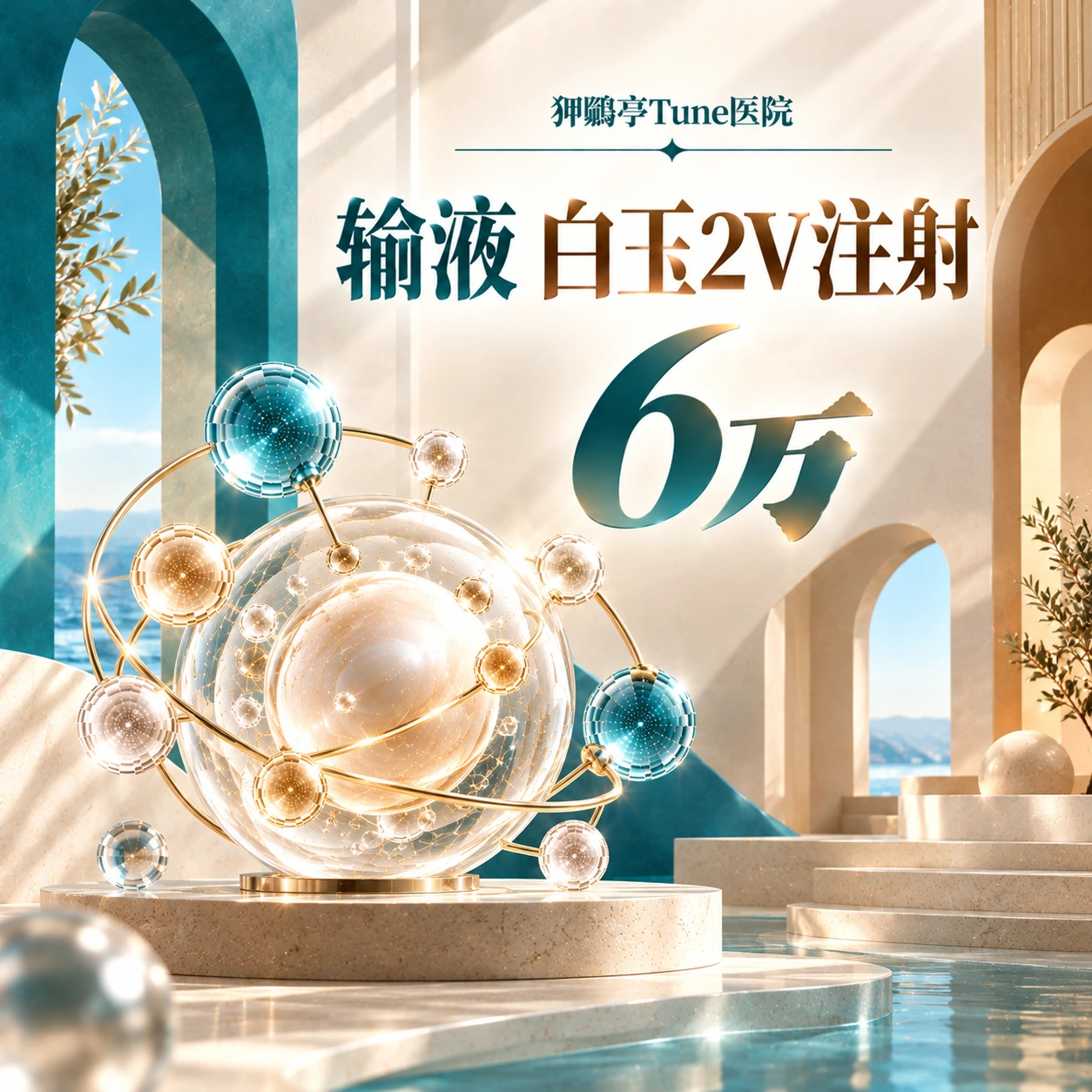 输液 白玉2V注射
