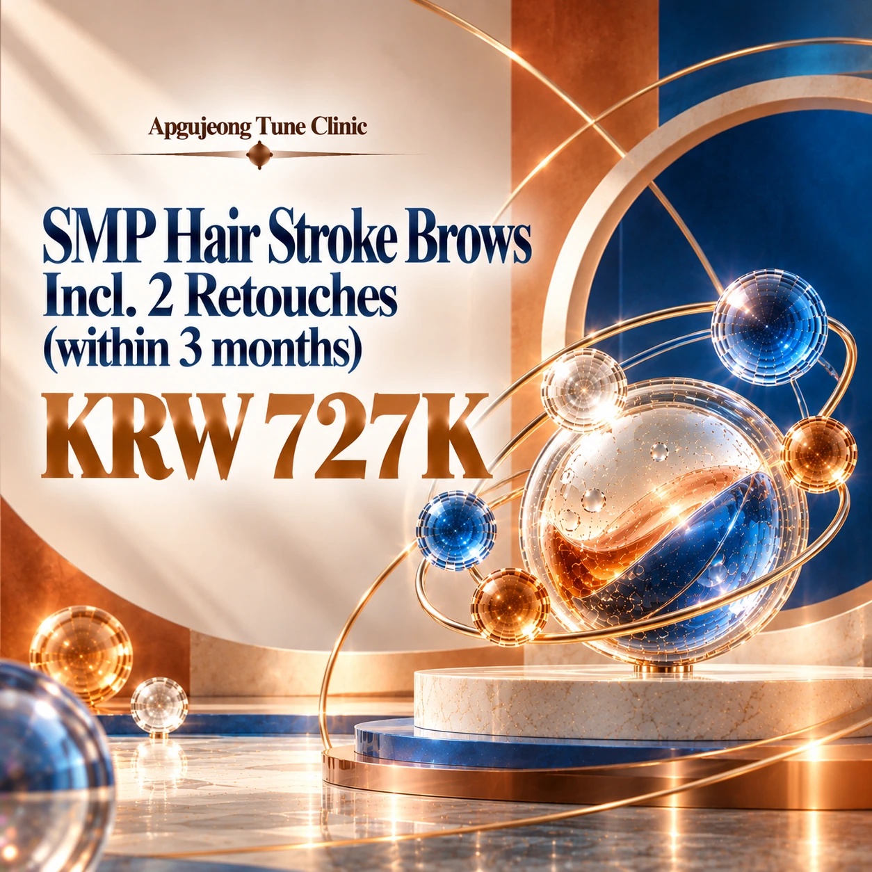 SMP Hair Stroke Brows Incl. 2 Retouches (within 3 months)