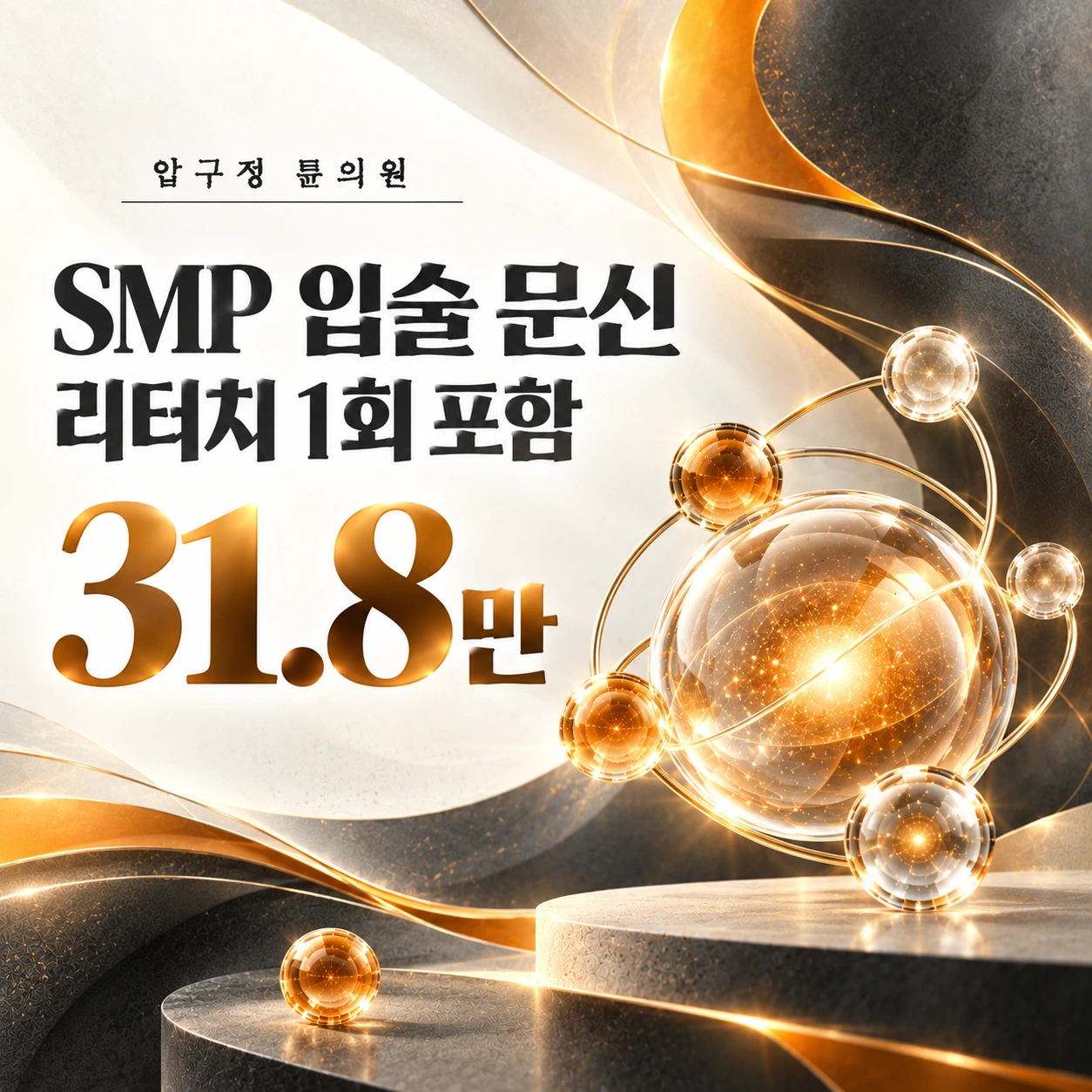 SMP 입술 문신 리터치 1회 포함